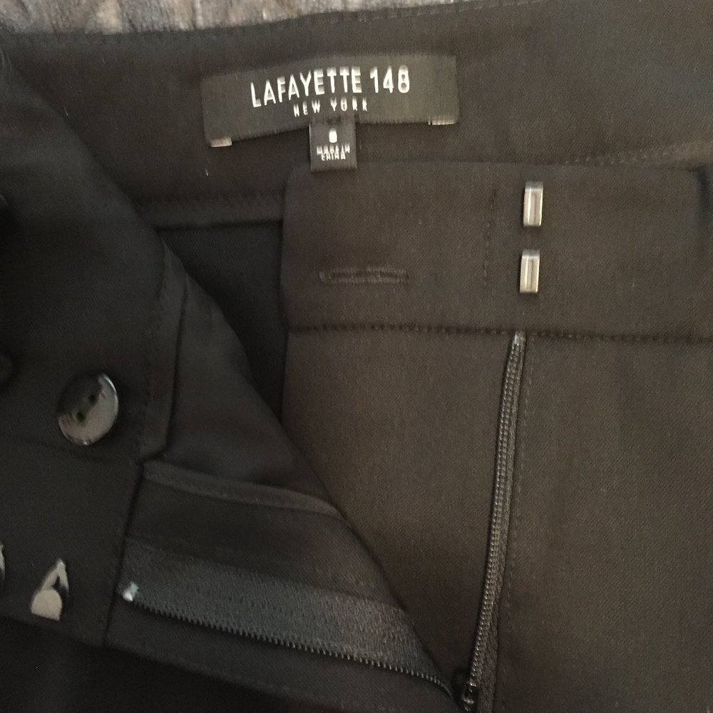 Lafayette 148  black slacks